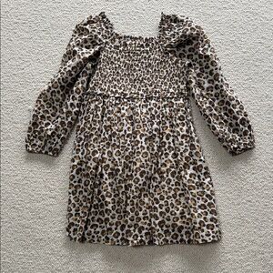 Crewcuts Leopard Print Girls Dress